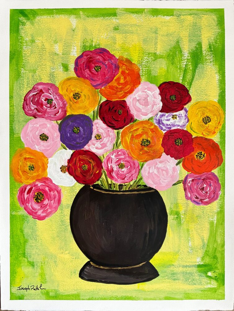 bouquet de fleurs apaisant