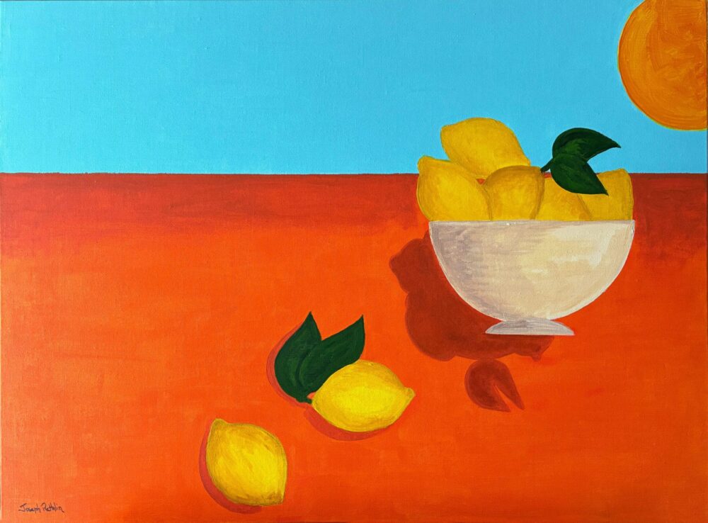 Nature morte sur terre battue