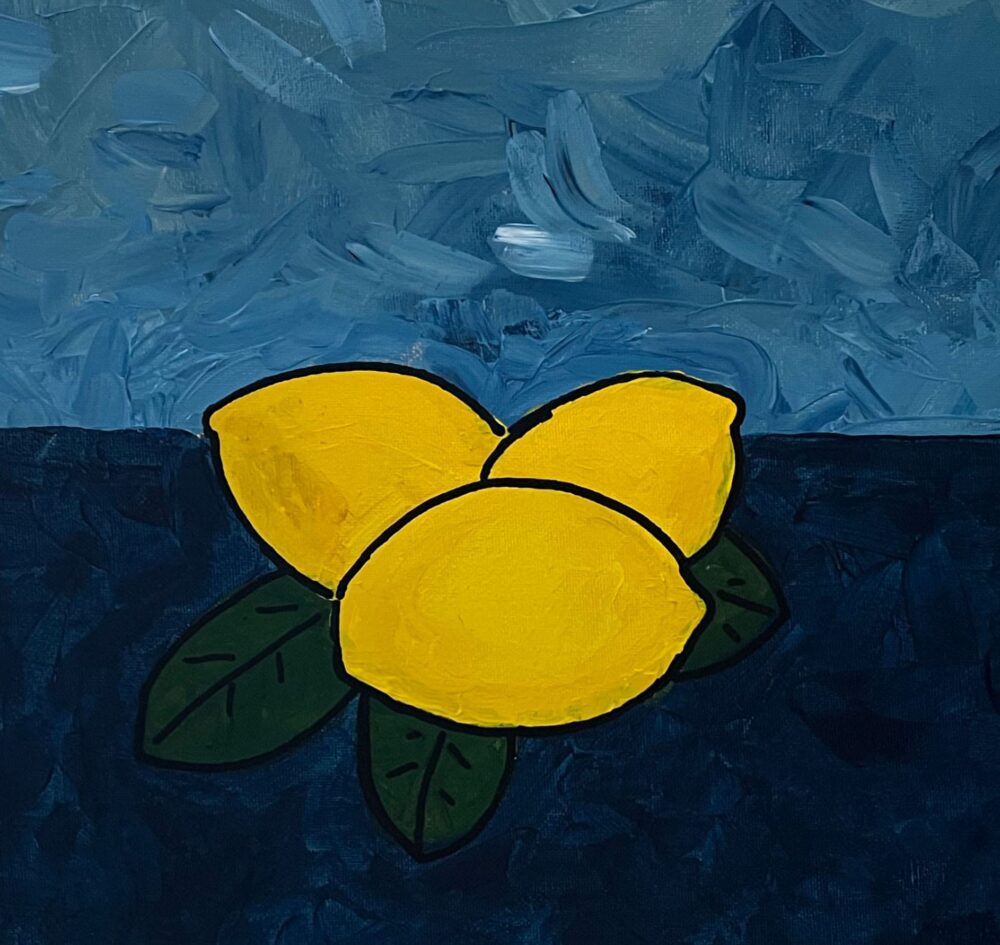 Peinture méditerranéenne contemporaine