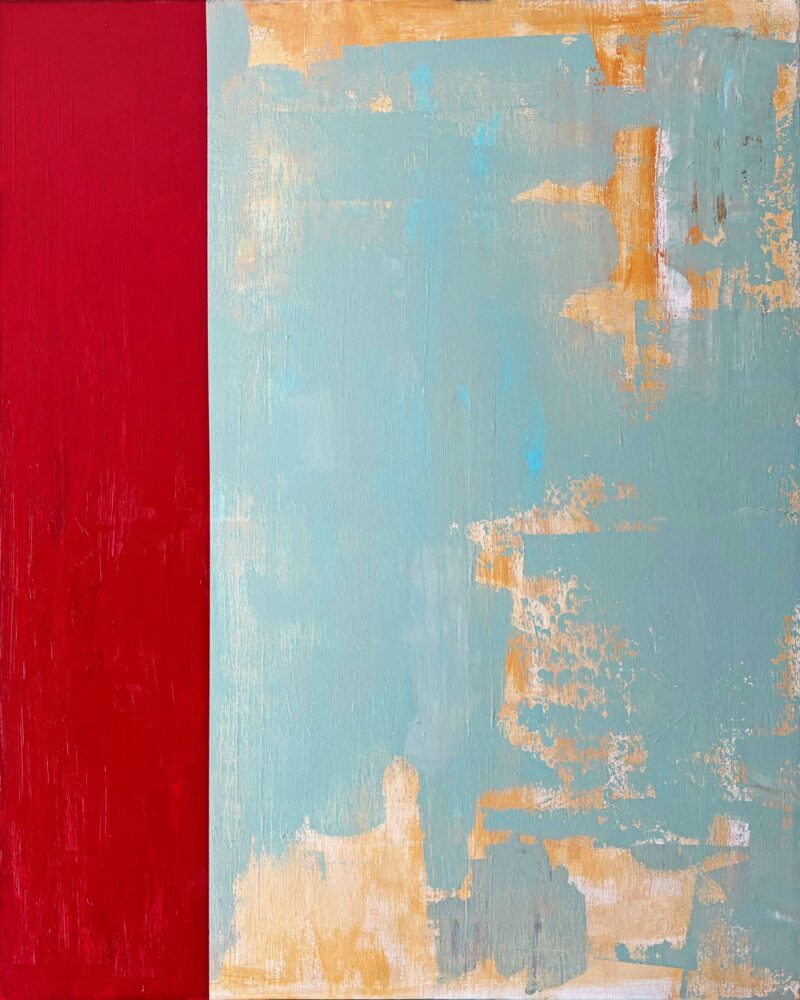 Peinture abstraite minimaliste