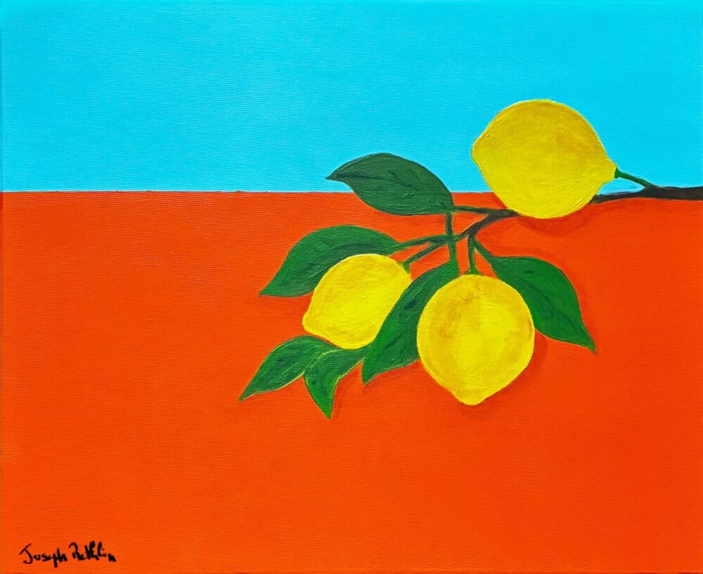Branche de citronnier